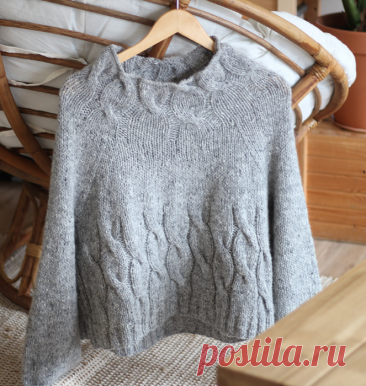 Dark Moss Pullover by Teti Lutsak