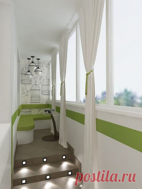 17 экстраординарных идей для твоего балкона! Он станет твоим любимым местом в квартире.