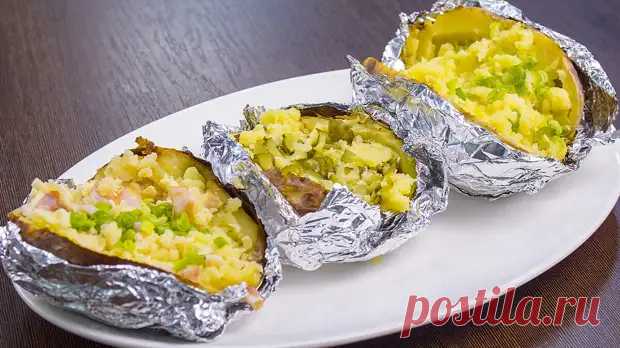 Картофельные лодочки с правильной начинкой - Будет вкусно - Медиаплатформа МирТесен