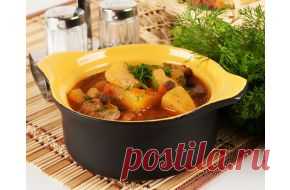 Жаркое из свинины с овощами — Marta