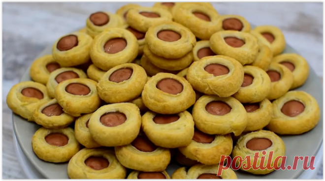 Вкуснейшие слоечки-монетки всего из двух продуктов, которые улетают с тарелки моментально! - Вкус жизни - медиаплатформа МирТесен