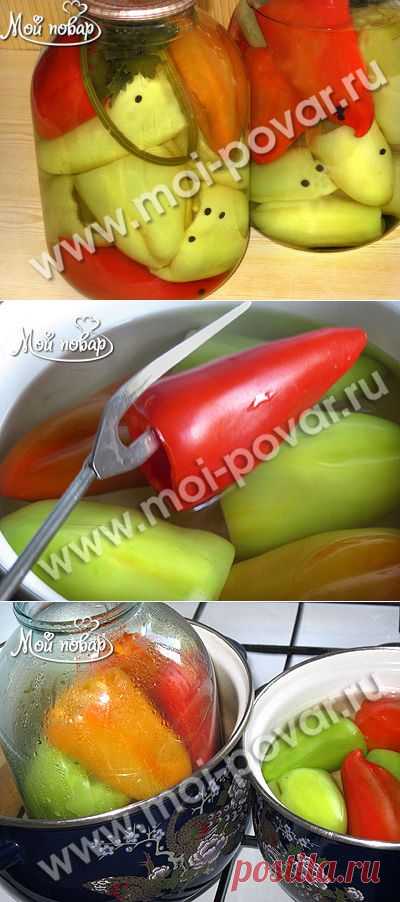 Перец для фарширования на зиму - кулинарный рецепт.
