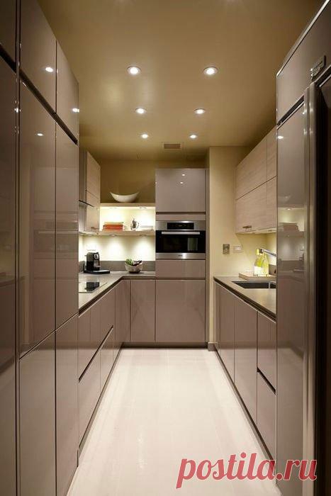 Как зрительно увеличить кухню : Интерьер : Дом : Subscribe.Ru