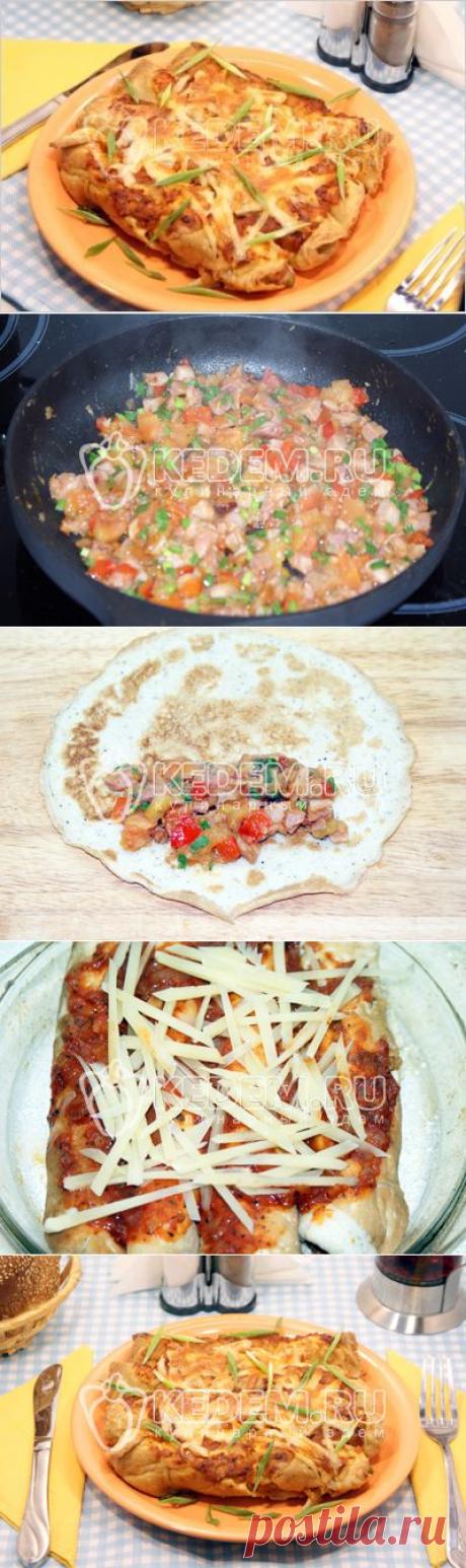 Омлет из яиц с начинкой | Вкус жизни