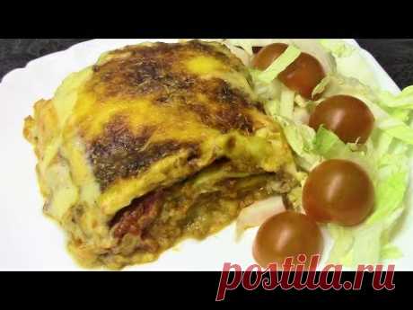 Самая вкусная в мире лазанья. Как приготовить лазанью с соусами бешамель и болоньезе.