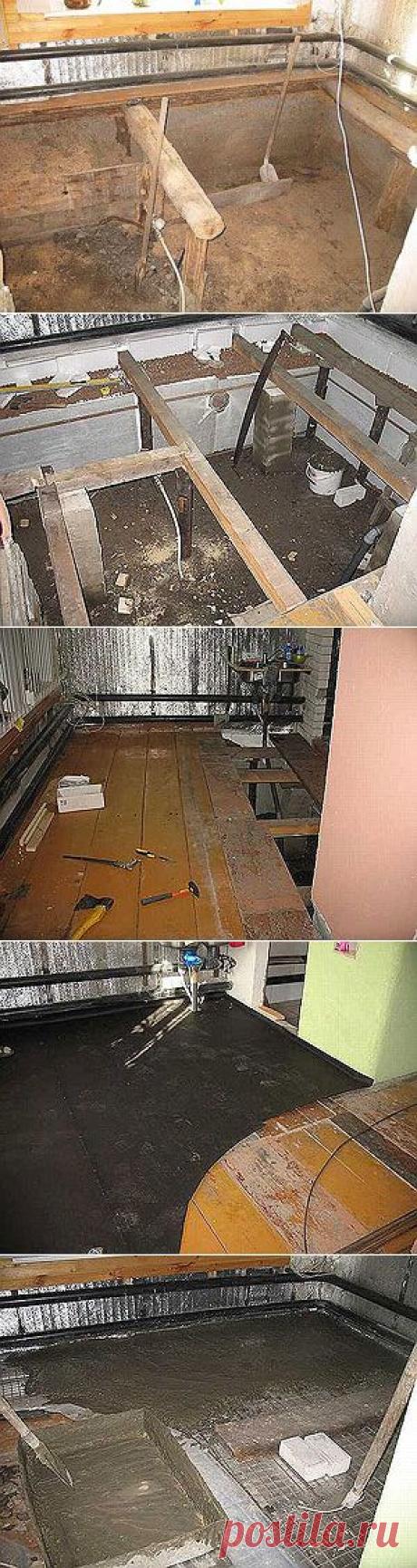 Личный опыт укладки плитки по дощатому полу