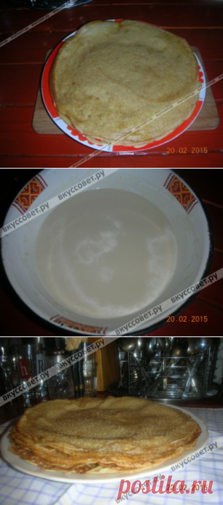 Блинчики на минеральной воде пошаговый рецепт с фото