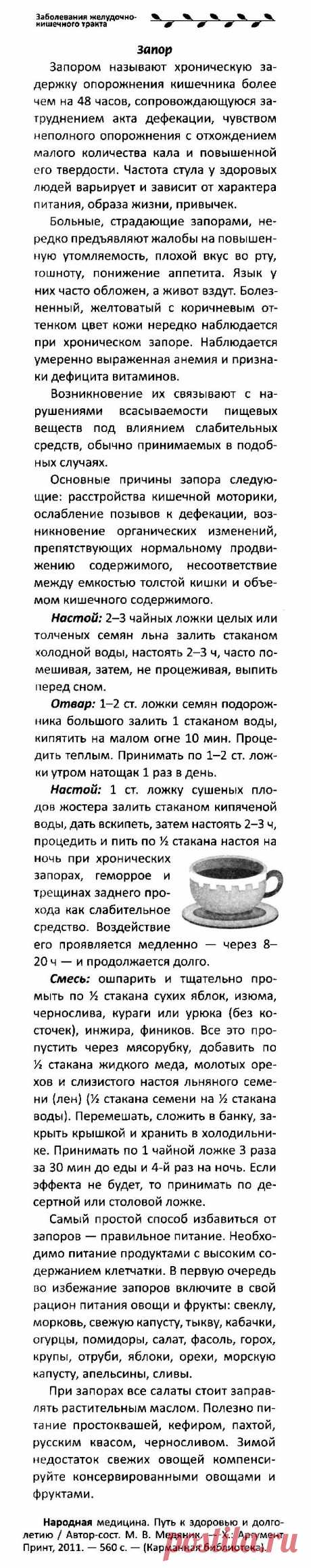 Запор