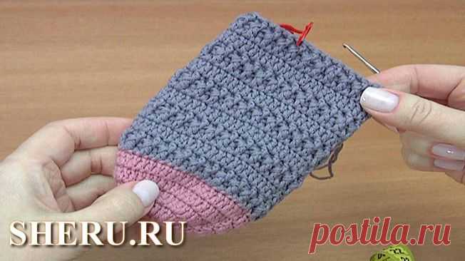 Следки крючком видео для начинающих, описание вязания - Модель следков №280