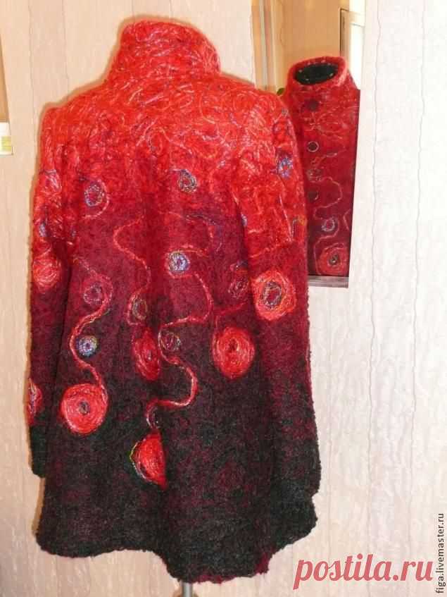 Шьем пальто в технике «Крейзи-вул» (Crazy-wool). Удивительно оригинальная и простая методика! - Рукоделие - Моя копилочка