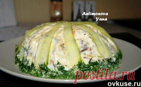 Салат с шпротами. - Простые рецепты Овкусе.ру