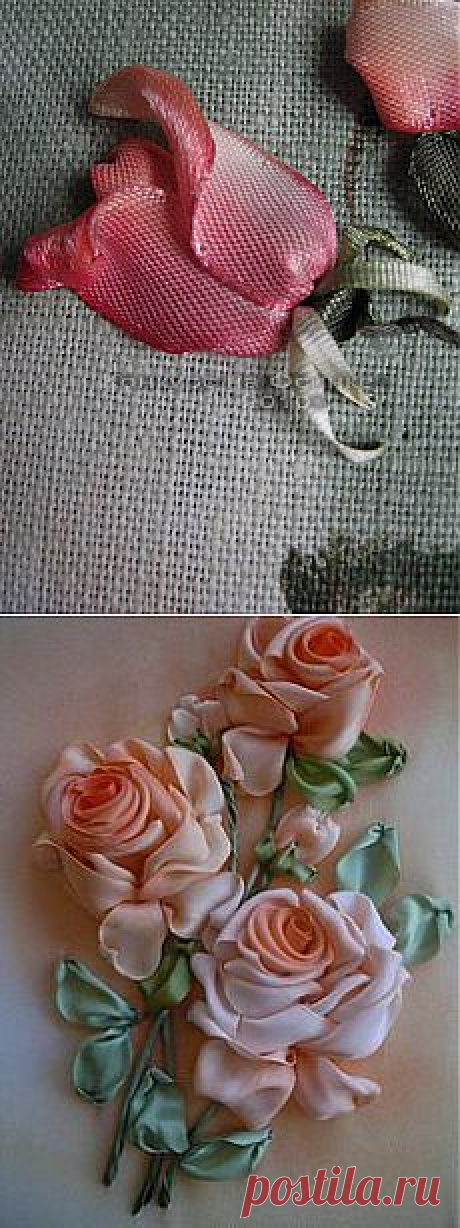ХоббиШтучки: Вышивка ЛЕНТАМИ | Ribbon Embroidery