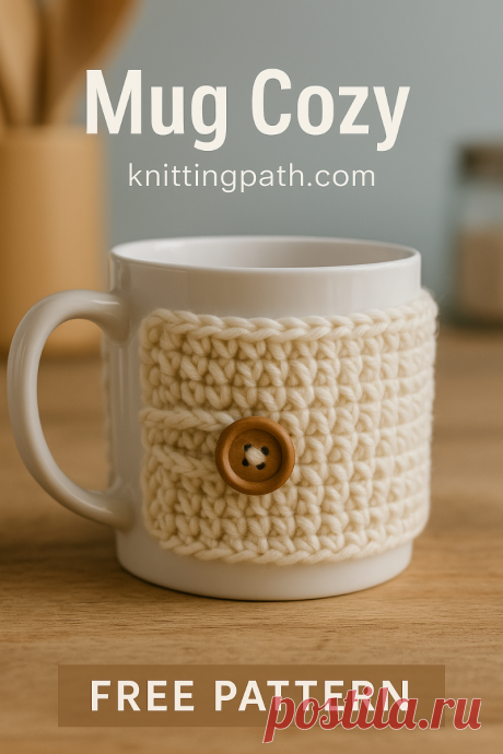 Crochet Mug Cozy Pattern (Free Pattern)