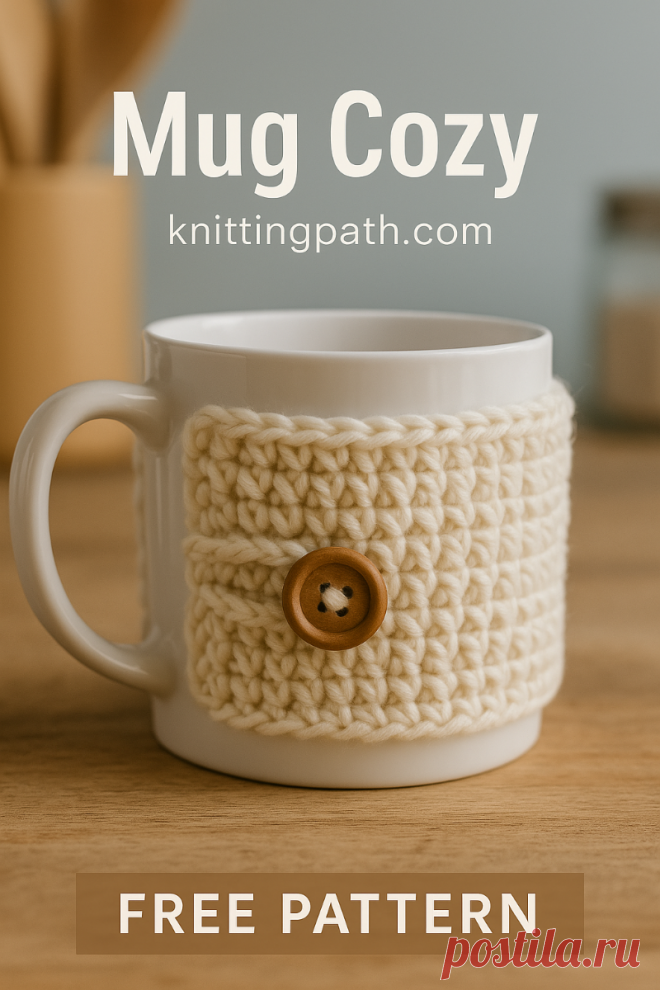 Crochet Mug Cozy Pattern (Free Pattern)