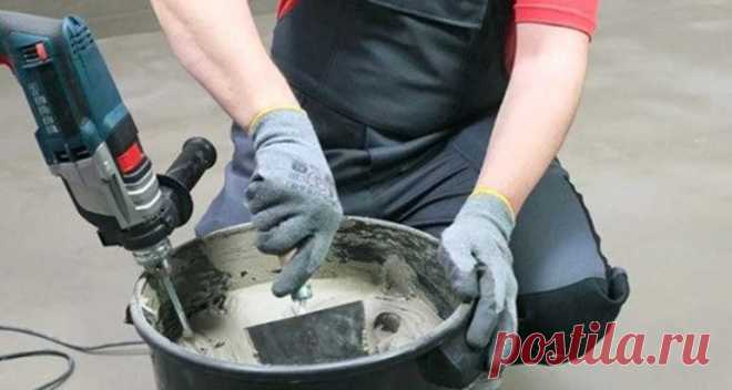 Почему нельзя доливать воду в приготовленный плиточный клей
