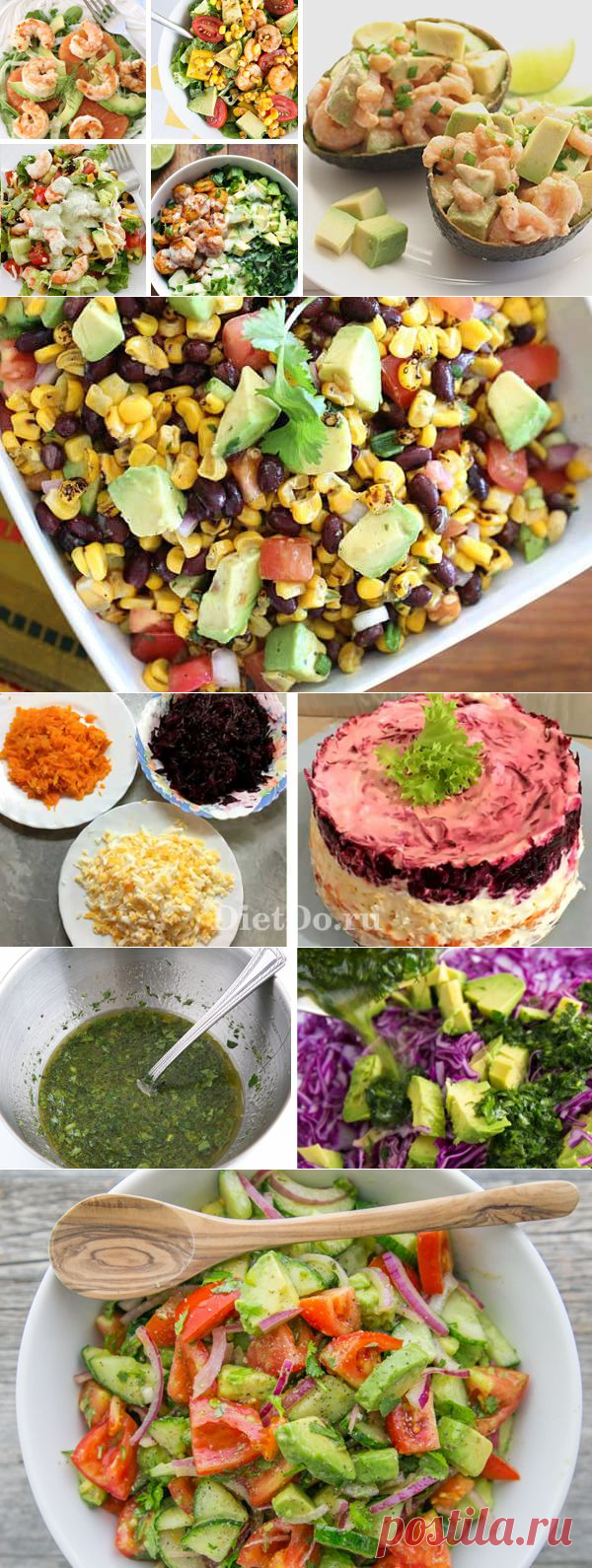Салат с авокадо — ТОП-13 очень вкусных рецептов с фото. Вкусные идеи недорого и сочно! Яркие рецепты от DietDo.ru!