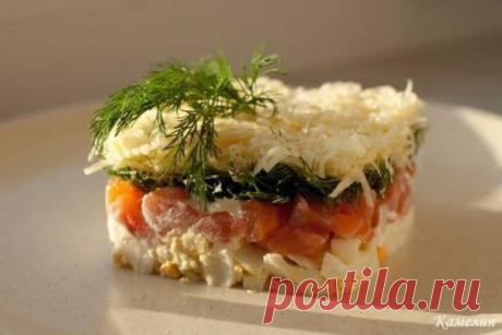 салат из семги