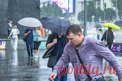 Москвичей предупредили об опасной погоде