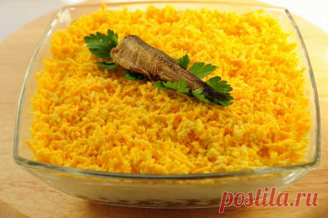 Вкуснейший салат со шпротами — Sloosh – кулинарные рецепты