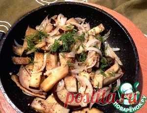 Быстрые баклажаны - кулинарный рецепт