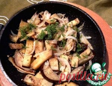 Быстрые баклажаны - кулинарный рецепт