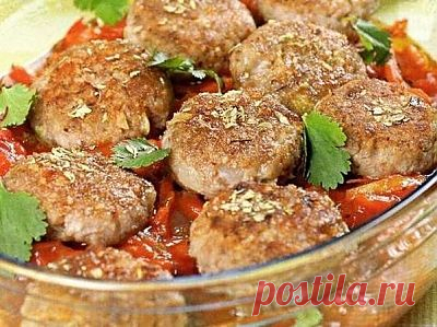 Гречаники с овощным соусом - ЖУРНАЛ СО ВКУСОМ