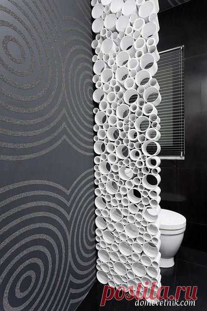 12 идей из пластиковых трубДом-Цветник | Дом-Цветник