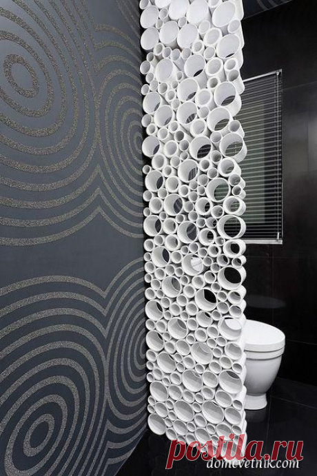 12 идей из пластиковых трубДом-Цветник | Дом-Цветник