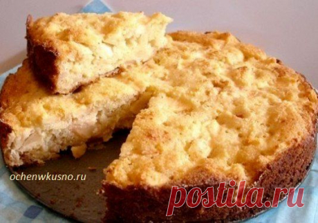 Шарлотка творожная