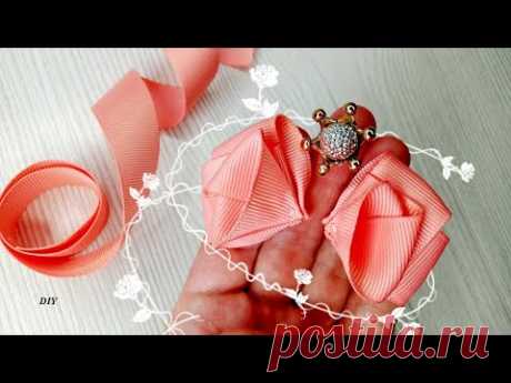 🎀 КАНЗАШИ из 2.5 см ленты🎀ШИКАРНЫЕ Бантики, резинки DIY|BOW|laço😍💓