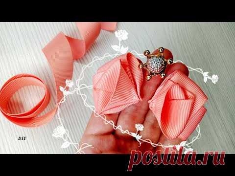 🎀 КАНЗАШИ из 2.5 см ленты🎀ШИКАРНЫЕ Бантики, резинки DIY|BOW|laço😍💓