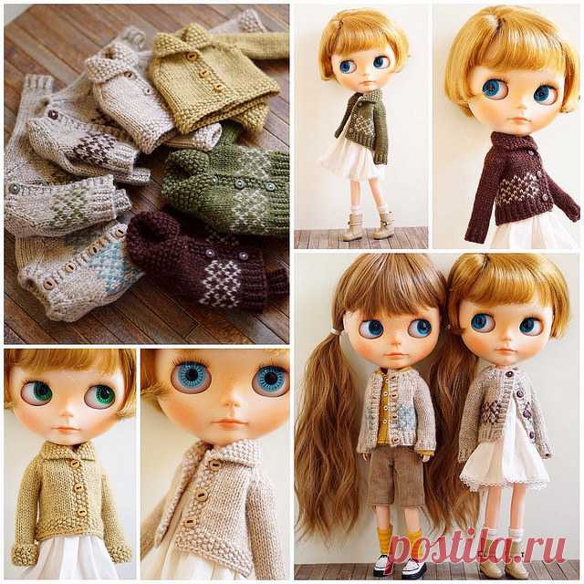 cardigans for blythe | Flickr - Photo Sharing!