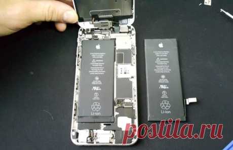 Во всех iPhone 6 и более поздних версиях Apple заменит батарею почти даром . Чёрт побери
