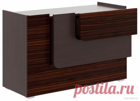 Комод Dwell DW 1145 макассар / венге магия — купить в Москве по цене 8 610 руб.