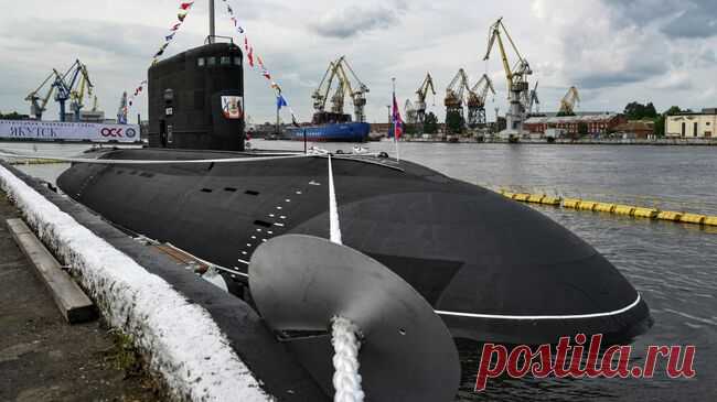 Подводную лодку "Якутск" передали Военно-Морскому флоту
