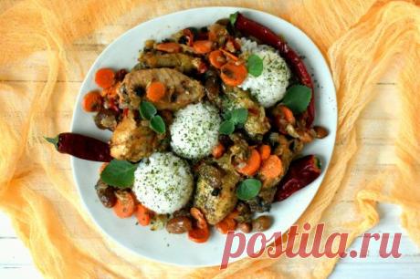 Пряная курица в тажине - пошаговый рецепт с фото на Повар.ру