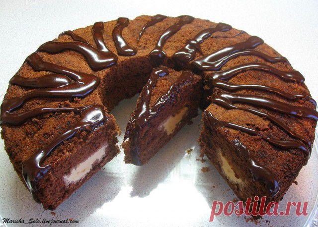 SOLO НА КУХНЕ - Шоколадный замороженный торт. Автор: marisha_solo