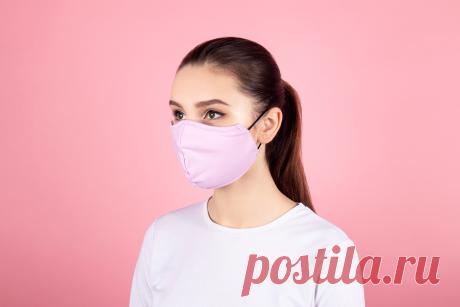 Маска тканевая "Protective Mask" (лиловая) | Купить с доставкой | My-shop.ru