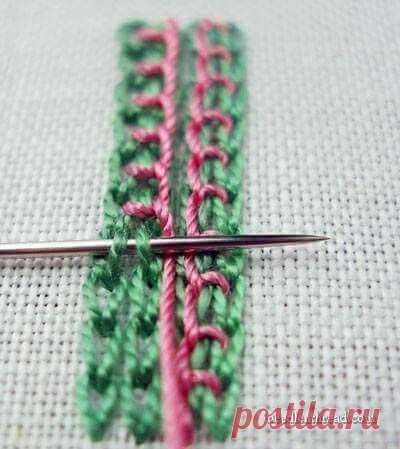 Point de broderie