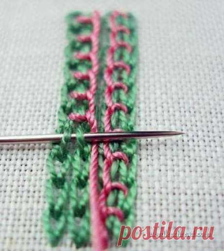 Point de broderie