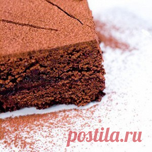 Брауни с вишней и лавандой рецепт – выпечка и десерты