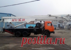 Аренда спецтехники: АРЕНДА АВТОВЫШКИ КАМАЗ ПСС.1, г.Санкт-Петербург (Санкт-Петербург и область)