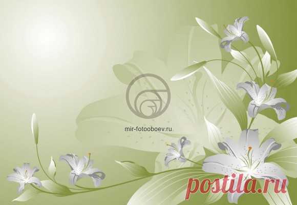 фотообои Абстрактный цветок - МИР ФОТООБОЕВ