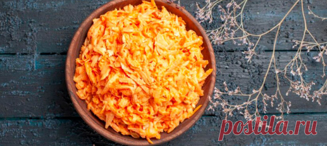 Салат с морковью и сыром | Ферма «Долюбово»