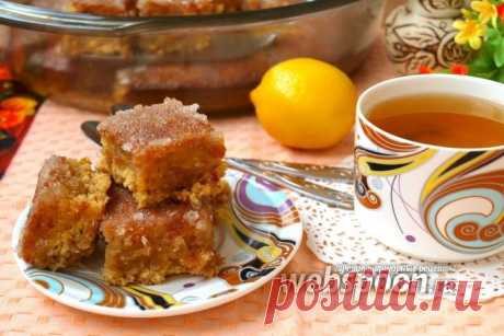 Лимонно-изюмный пирог рецепт с фото, как приготовить на Webspoon.ru