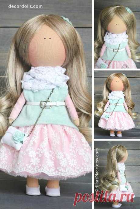 Individual Portrait Doll Unique Art Doll Interior Decor | Etsy
