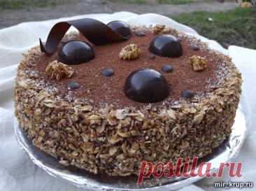 Постный овсяный торт