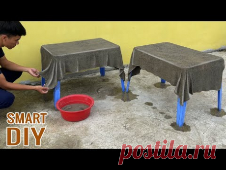 WOW - Amazing - Creative Gardening Designs - Cloth and Cement - Build an Aquarium