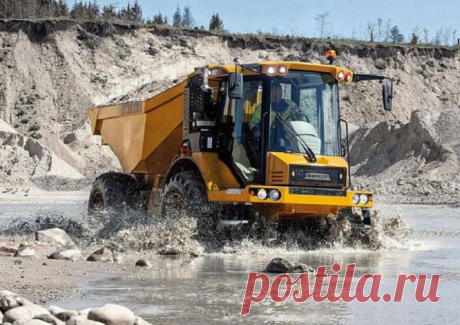 Hydrema 912G: новый шарнирно-сочлененный самосвал — Kovsh.dp.ua