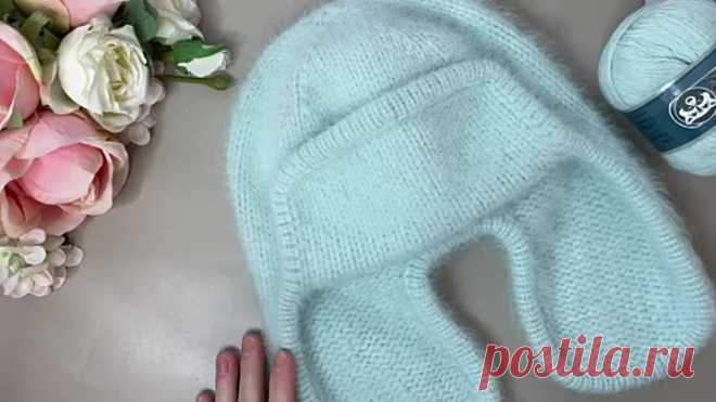 ТРЕНД СЕЗОНА! МОДНАЯ, ТЕПЛАЯ ШАПКА УШАНКА ИЗ ПУХА НОРКИ!